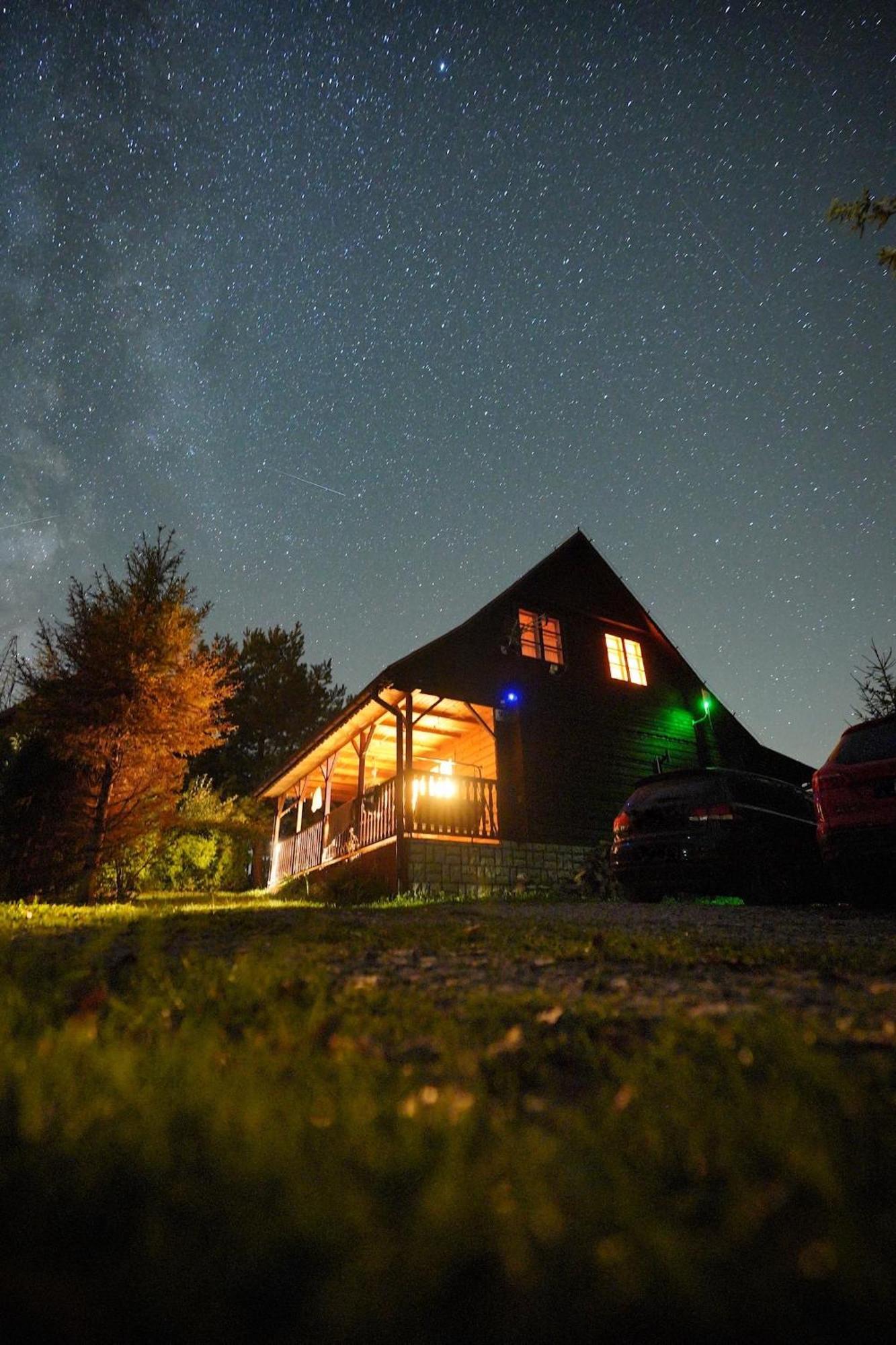 Urocza Chata Z Sauna W Bieszczadzkim Parku Krajobrazowym Bukowiec (Podkarpackie) Exterior foto