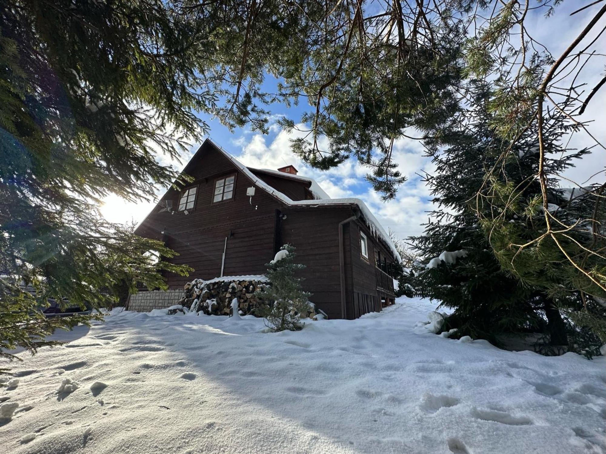 Urocza Chata Z Sauna W Bieszczadzkim Parku Krajobrazowym Bukowiec (Podkarpackie) Exterior foto